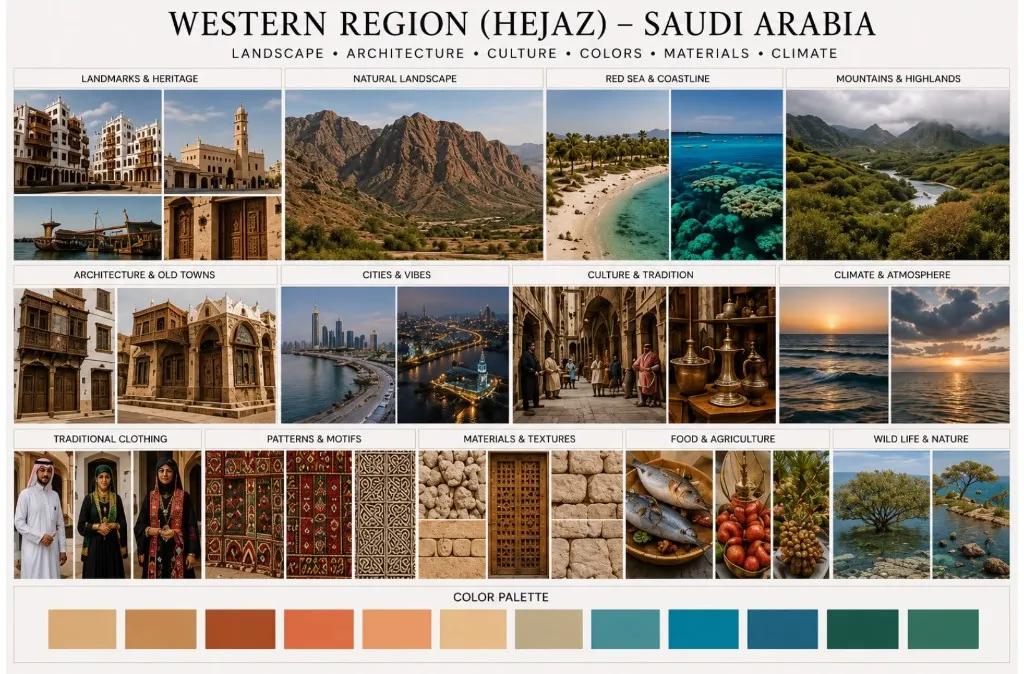المنطقة الغربية — لوحة الإلهام