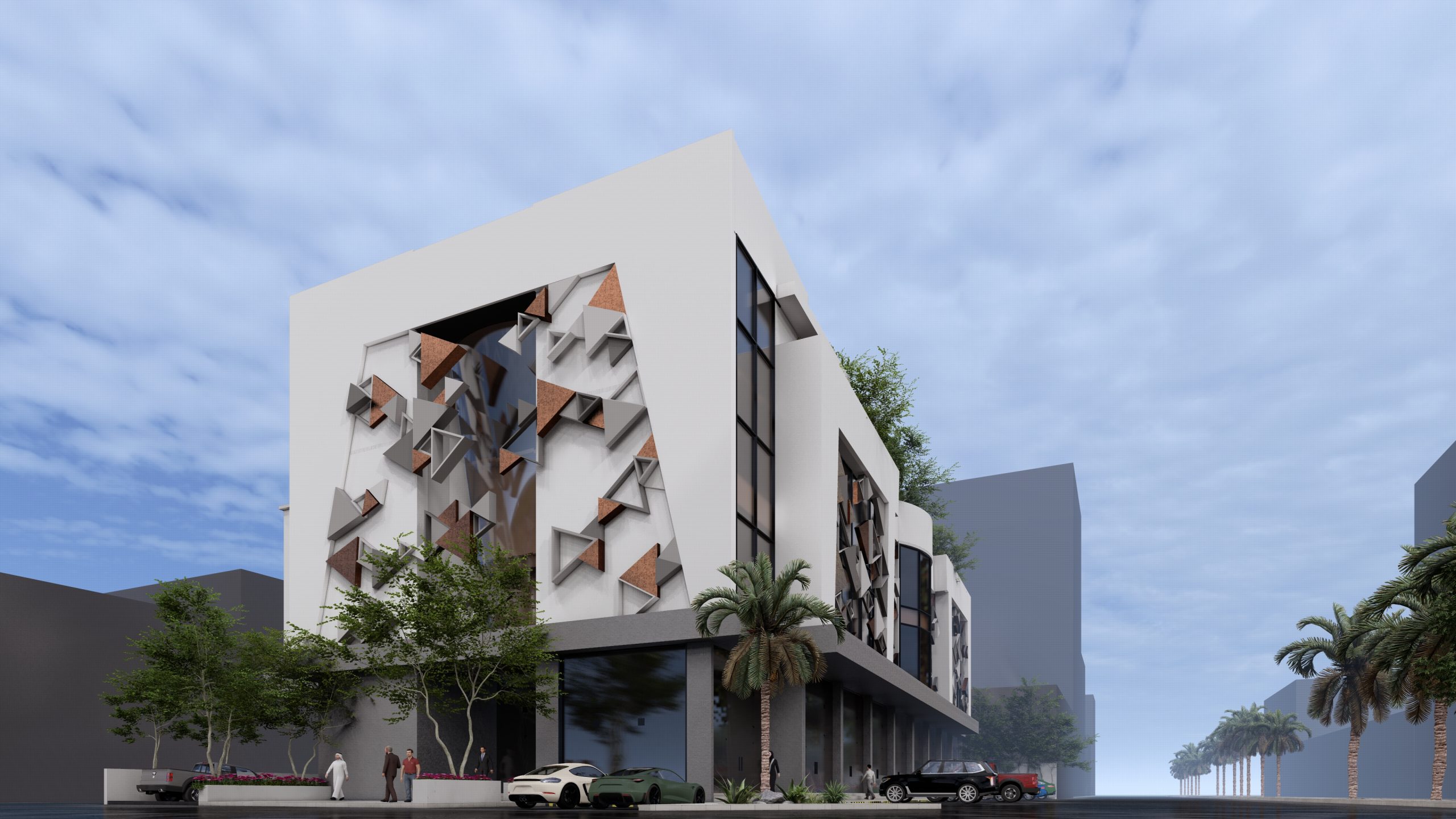 Gulf Square Concept The View Hotel Night View